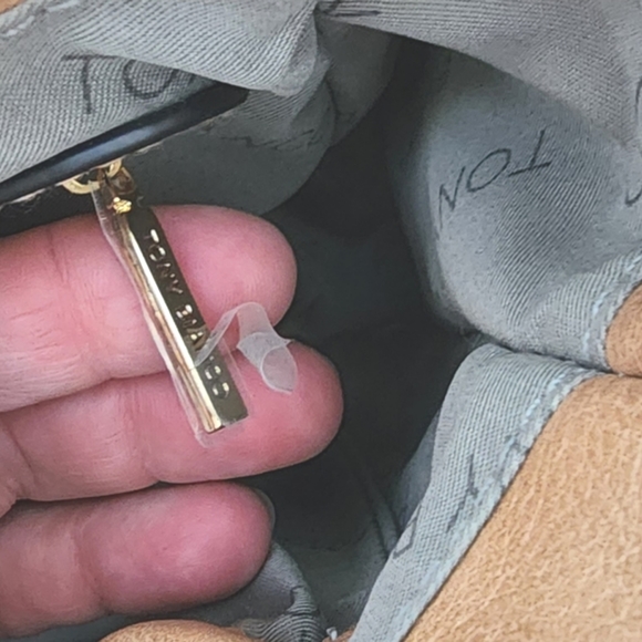 Tony Bianco bag satchel tote textured faux leather 27x23 cm NWOT - Picture 11 of 16